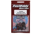 Fasteddy Kyosho Scorpion 2014 Sealed Bearing Kit TFE2156. Fixed Price $13.99.
