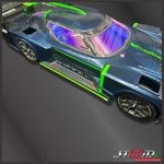 Arrma Vendetta Plastic Kit Rear Wing, Bottom Plate, Side Skirts Green - Stupidrc. Fixed Price $59.00.