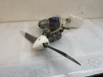 Brand Aquacraft Hobbico Nitro .46 Airplane Engine With Muffler. Fixed Price $124.00.