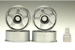 Rim 1:24 5-STAR Silver 8.5MM Pcs Tuning Spare Part Mini-z Kyosho MZ-18AM. Fixed Price $12.91.
