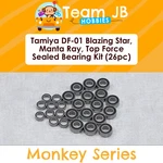Tamiya DF-01 Blazing Star, Manta Ray, Top Force, 2017 26 Pcs Bearings Kit. Fixed Price $19.99.