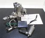 Saito FG-14/82 13.5CC 4-CYCLE Gasoline Engine With Muffler For R/c Airplane Used. Fixed Price $415.55.