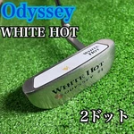 B1360 Odyssey White Hot 4 2 Dot Putter Right Handed 10A. Fixed Price $150.30.