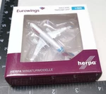1:500 Eurowings A320 Salzburger D-aewp Airbus Airplane Diecast Herpa 537698 New. Fixed Price $54.95.