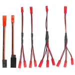 Jst Plug Splitter Y Cable Female Adapter For Traxxas TRX-4 Rc Car 6PCS. Fixed Price $13.49.