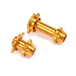 Losi Aluminum Hub Set Machined Gold Pm-mx Sm LOS362004 Electric Car Truck Option. Fixed Price $67.99.