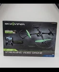 Sky Viper V2400HD Streaming Video Drone With Controller Black Box.. Fixed Price $50.00.