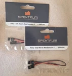 Lot Of 2 Spektrum SPMA3041 Heavy Duty Male Servo Extension 6" Nos. Fixed Price $16.95.