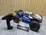 Arrma Vorteks Mega 550 1/10 2WD Blue Pink Stadium Truck Used. Fixed Price $155.00.