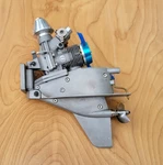 Rc Boat Engine Thunder Tiger .21 Used Outboard K&b 3.5 Cc Nitro. Fixed Price $190.00.