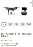 Dji Phantom Pro+ White CP.PT.000488. Fixed Price $1140.00.