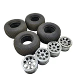 Hpi Racing Savage Octane Xl 1/8 Terrapin Tires With Foams And Bullet Hole Wheels. Fixed Price $36.00.