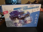 Nib Blue Monster Truck Amphibious Remote Control Car, 4WD All Terrain Off-road. Fixed Price $49.95.