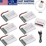 6PCS 3.7V 750MAH Lipo Battery 1S 30C With In Charger For Syma Rc Quadcopter. Fixed Price $20.89.