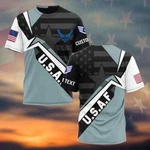 Personalized Us Air Force Veteran Military All Over Printed 3D Shirt Size S-5XL. Fixed Price $24.96.