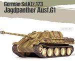 SD.KFZ.173 Jagdpanther AUSF.G1 1:35 German Tank Model Kit Academy Diorama #13539. Fixed Price $71.10.