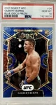 2021 Panini Select Ufc Gilbert Burns Blue Disco Prizm Rookie Rc #02/99 Psa 10. Fixed Price $79.99.