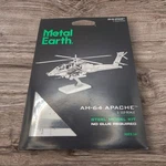Fascinations Metal Earth AH-64 Apache 3D Model Kit New. Fixed Price $6.99.