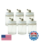 Paasche Airbrush Assembly Glass Paint Bottle Clear H-1-OZ-6P. Fixed Price $67.27.