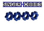 Traxxas 7756X Wheel Hubs Hex Aluminum Blue-anodized (4) X-maxx/xrt TRA1. Fixed Price $20.00.
