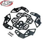 New Losi LOS241034 Chassis Side Plate Set Lmt. Fixed Price $92.99.