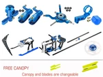 Microheli Cnc Performance Package (blue) - Blade Nano S2 / S3. Fixed Price $155.99.