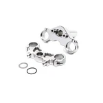 Losi Aluminum Triple Clamp Set Silver Pm-mx Sm LOS364006 Electric Car Truck. Fixed Price $71.99.