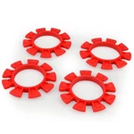 Jconcepts Inc. 2212-7 Satellite Tire Gluing Rubber Bands, Red (4). Fixed Price $17.62.