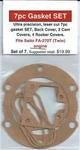 Aftermarket 7PC Gasket Set Fits Saito FA-270T, FA-300T, 300TL (twin) Engine-nip. Fixed Price $18.99.