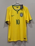 Brazil Fc Home 2014 Neymar Jr. 10 X-large. Fixed Price $75.00.