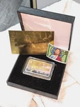 Jesus 10 Commandments Silver Gold Bar Coa Box Coin Stamp Case Cross Xmas Uk. Fixed Price $53.68.