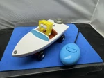 2024 Nickelodeon Spongebob Squarepants Remote Control Boatmobile Toy. Fixed Price $12.25.