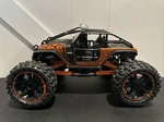 New Bright 4X4 1:10 Scale Radio Jeep Rock Crawler Trailcat No Controller. Fixed Price $40.00.