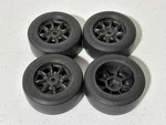 Tamiya 1/10 Rc Mini Cooper Wheels Rims Tires Black Vgc Used 42214 39244 Type. Fixed Price $14.99.