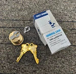 (qty 5) General Lock MC118 Sc 10B St: Mortise Cylinder 1-1/8" CRE-CS256706. Fixed Price $72.90.