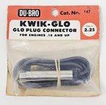 Dubro Kwik-glo Plug Connector For Engines .010 And Up DUB147 Sealed Nos. Fixed Price $14.99.