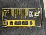 Yellow Jacket 6 Outlet Surge Protector 15 Ft Cord 1440J Overload Wall Mountable. Fixed Price $20.67.