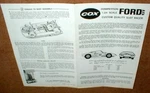 Cox Ford Gt Photo Copy Of 1965 Instruction Assembly Sheet Only 1/24 Scale. Fixed Price $9.99.