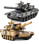 Supdex 1/24 Rc Battle Tank Set, Remote Control Us M1A2 Abrams & Chn 99G NO.788-1. Fixed Price $80.99.