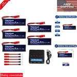 Pcs 3.7V 600MAH Rc Drone Batteries With Usb Charger For Udi U815A U818A U81.... Fixed Price $35.98.