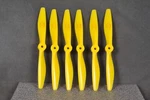 Nylon Tornado Airplane Propellers - Grish Product 9/6 New (lot Of 6). Fixed Price $24.95.