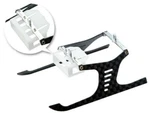 Microheli Aluminum/carbon Fiber Landing Gear "v" Style - Blade Mcpx/s. Fixed Price $24.99.