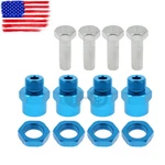 4X 12MM To 17MM Wheel Hex Hub Conversion Adapter For 1/10 Rc Car Upgrade Parts. Fixed Price $10.79.