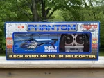 World Tech Toys Phantom 3.5 Channel Gyro Metal Ir Helicopter 34462 Sealed Box. Fixed Price $25.49.