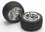 Traxxas 2.8 Rear Twin Spoke Wheels & Victory Tires 5573. Fixed Price $24.95.