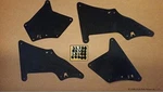 Set Of Four Splash Shields With Clips For 2003-2009 4RUNNER (fender Liners, A.... Fixed Price $101.49.
