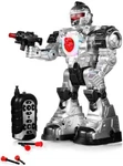 Remote Control Toy Robot Shoot Missiles Walk Dance Flashing Light Sound Gift Boy. Fixed Price $19.99.