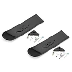 DUB825 Dubro Snowbird Main Skis (black) (.20 To .60). Fixed Price $35.00.