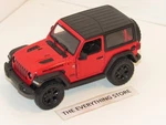 Kinsmart 2018 Jeep Wrangler Rubicon 1:34 Scale Bright Red Free Ship No Box. Fixed Price $17.95.