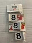 Lot Of 3 JRPAF8 Frequency Plaque #8. Fixed Price $11.99.